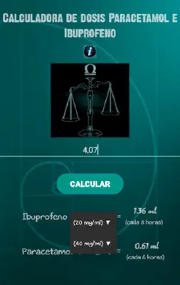 Dosis_medicina android App screenshot 0