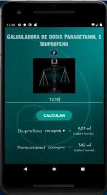 Dosis_medicina android App screenshot 1